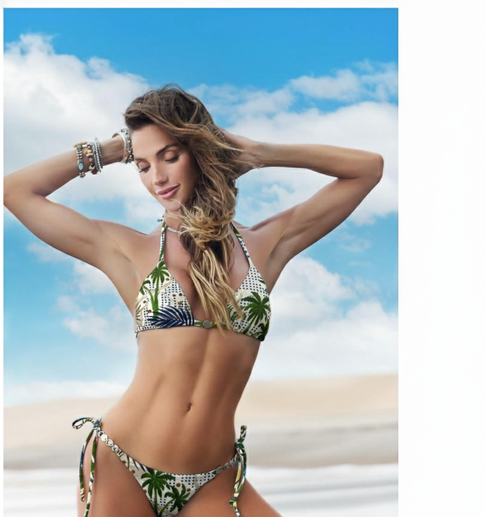 SM12 - 2 Pieces Bikini Palm
