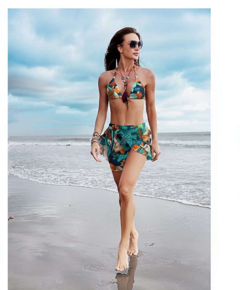 SM9 - COVER UP Pareo Skirt Brazil