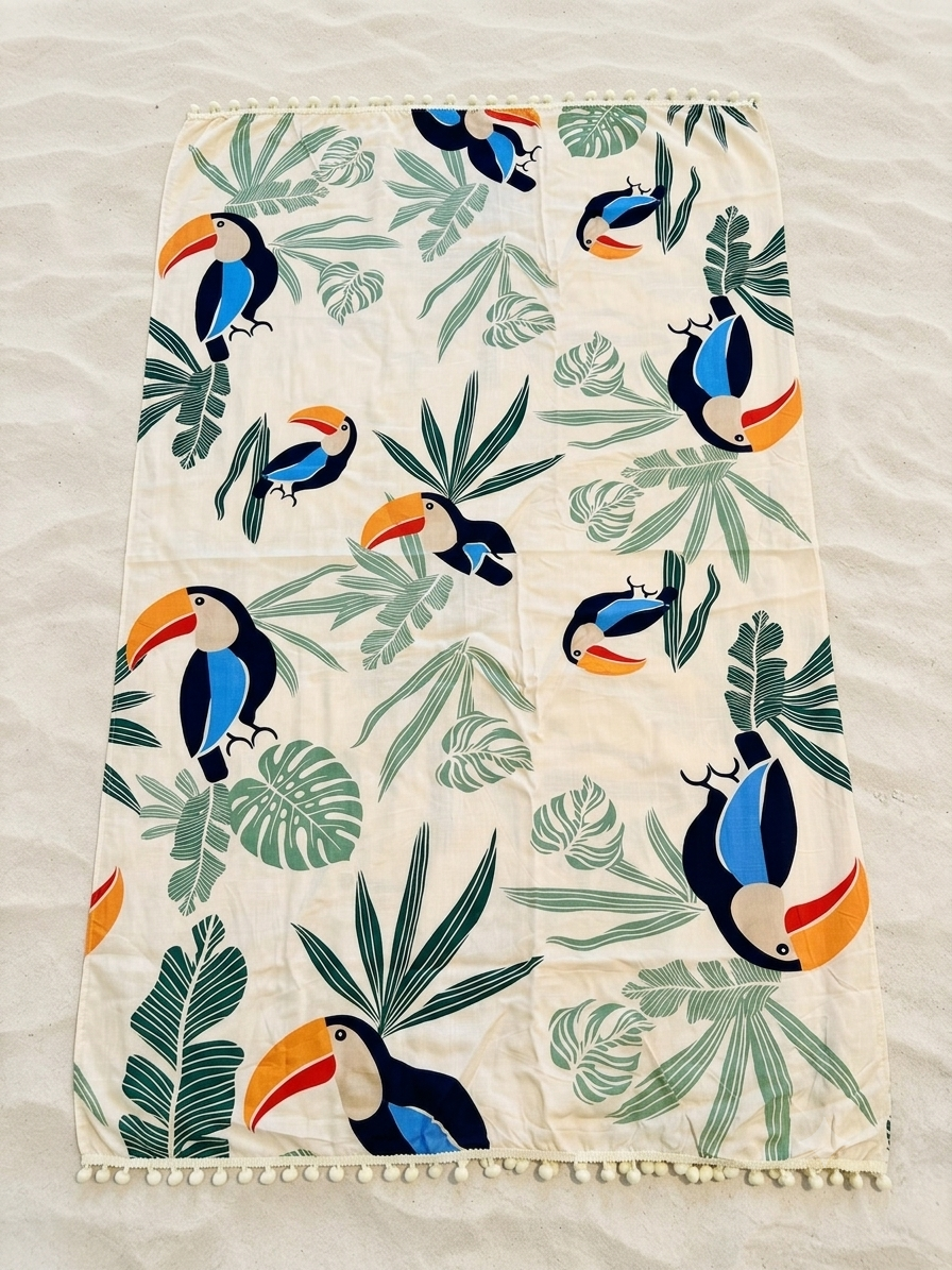 CA3 - Tropical Paradise Beach Sarong